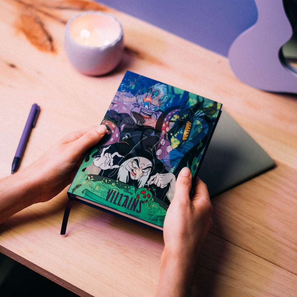 Disney Villains A5 Lenticular notebook