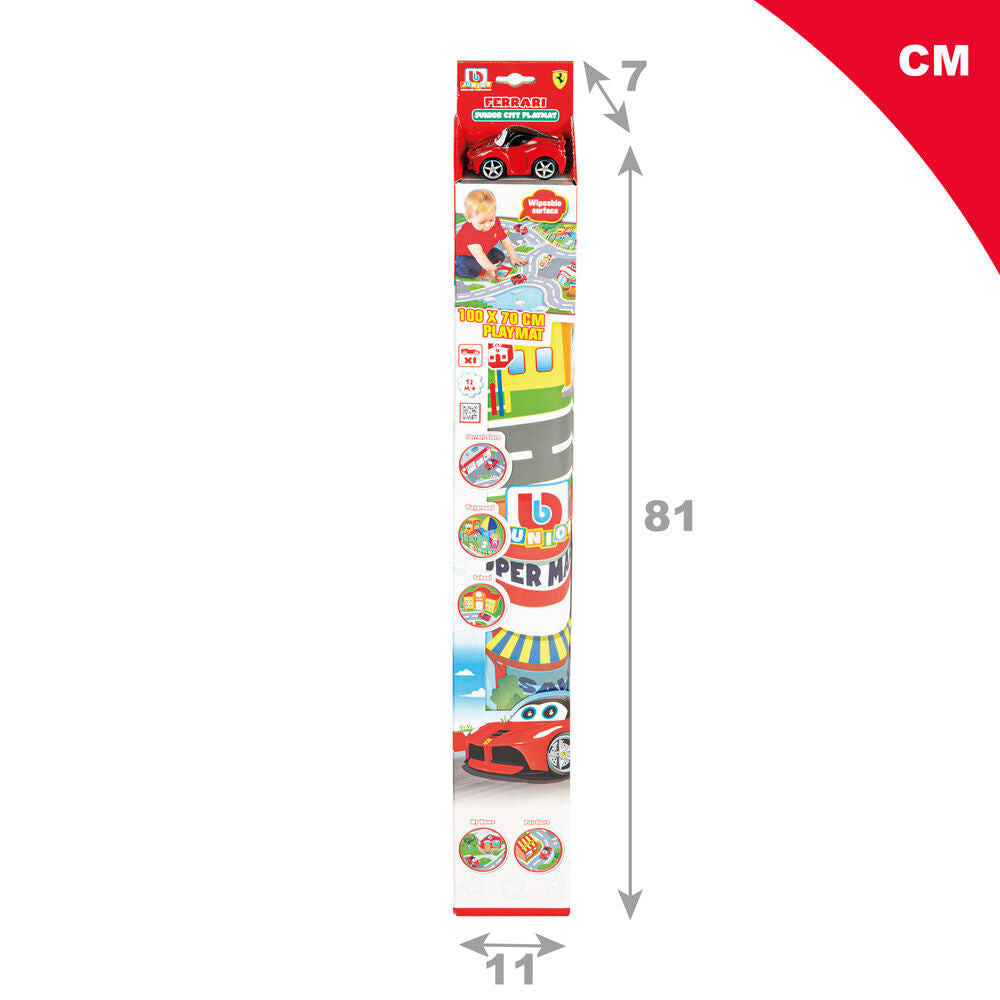 Circuit + Ferrari car