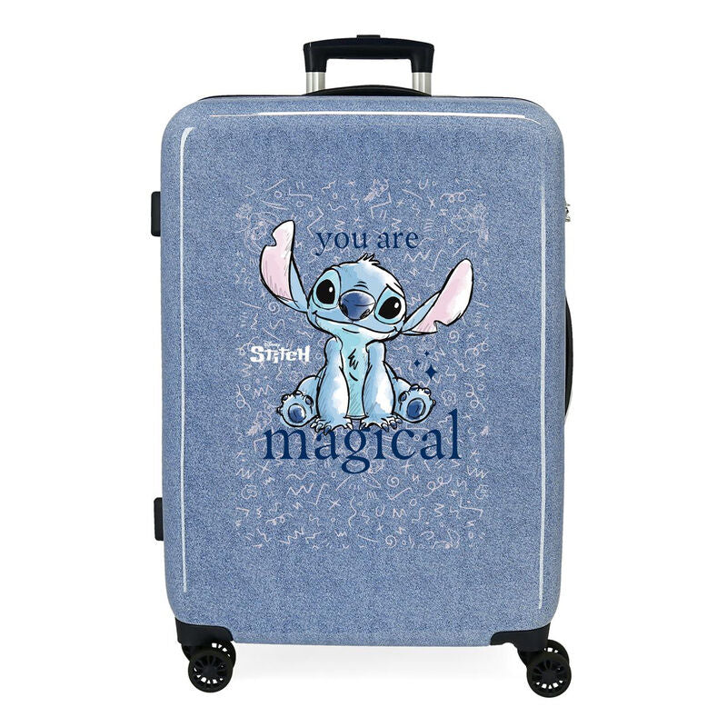 Disney Stitch You Are Magical ABS trolley suitcase 65cm