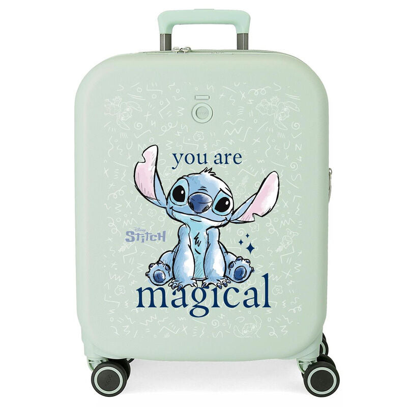 Disney Stitch You Are Magical Expandable ABS trolley suitcase 55cm