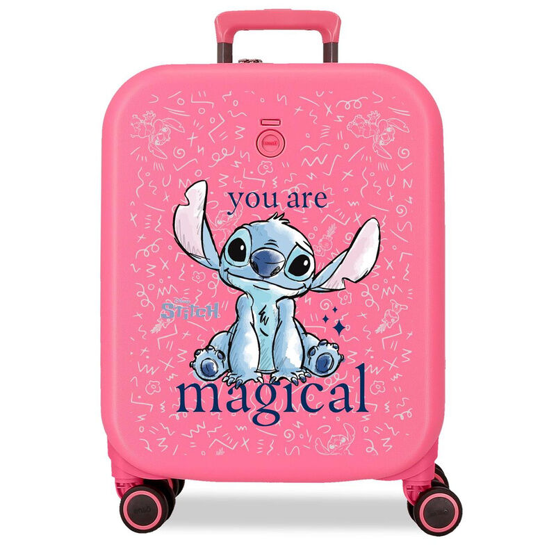 Disney Stitch You Are Magical ABS trolley suitcase 55cm