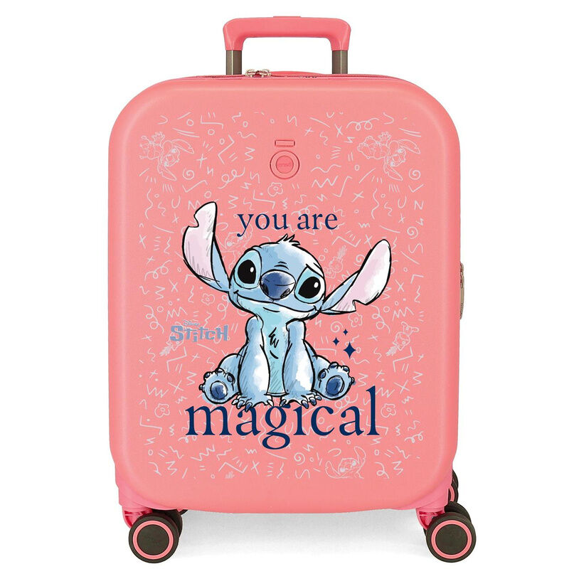 Disney Stitch You Are Magical ABS trolley suitcase 55cm