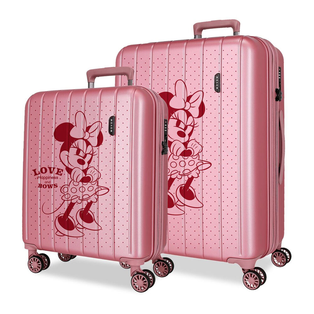 Disney Minnie Love ABS trolley suitcase set 55/65cm