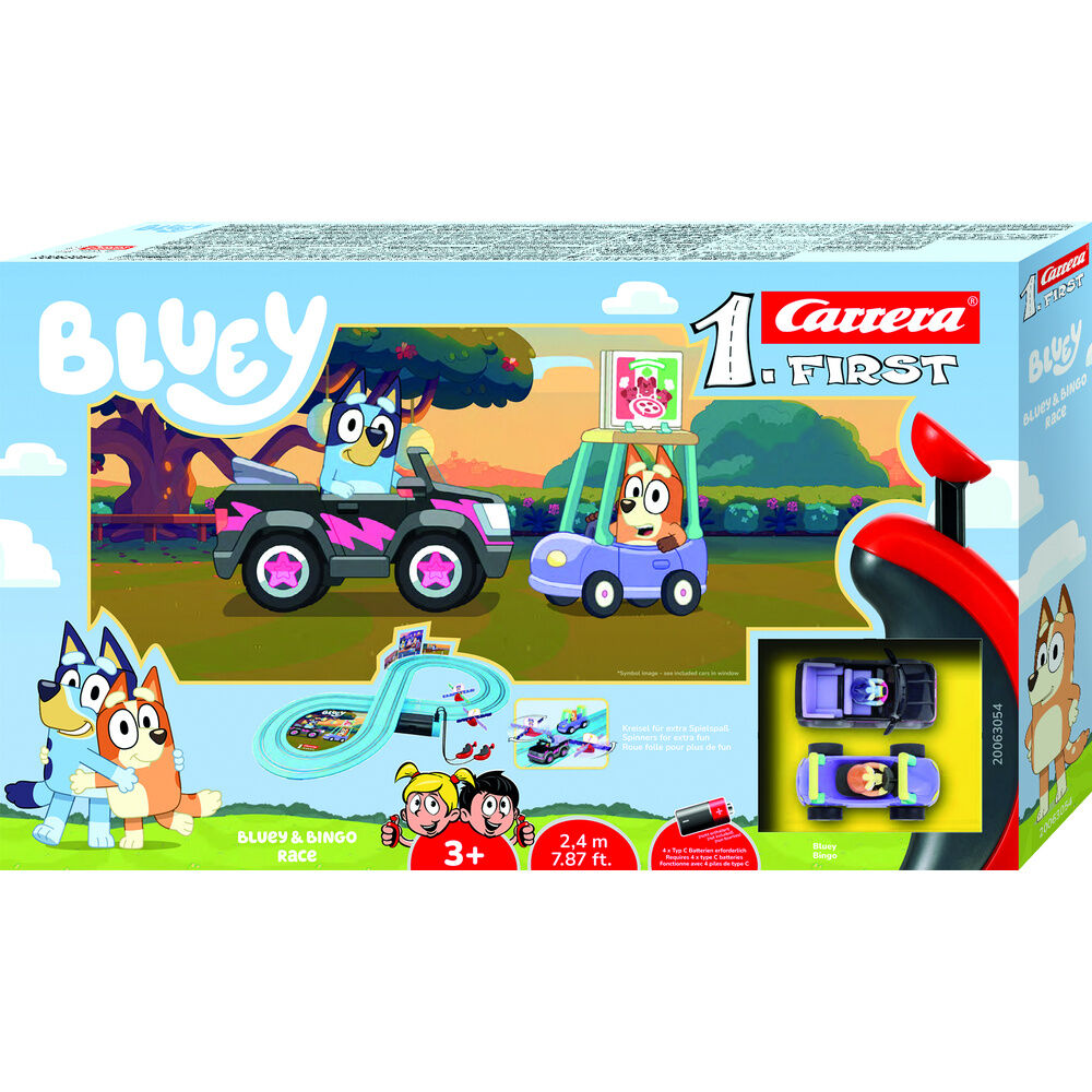 Bluey - Bluey & Bingo Racing circuit