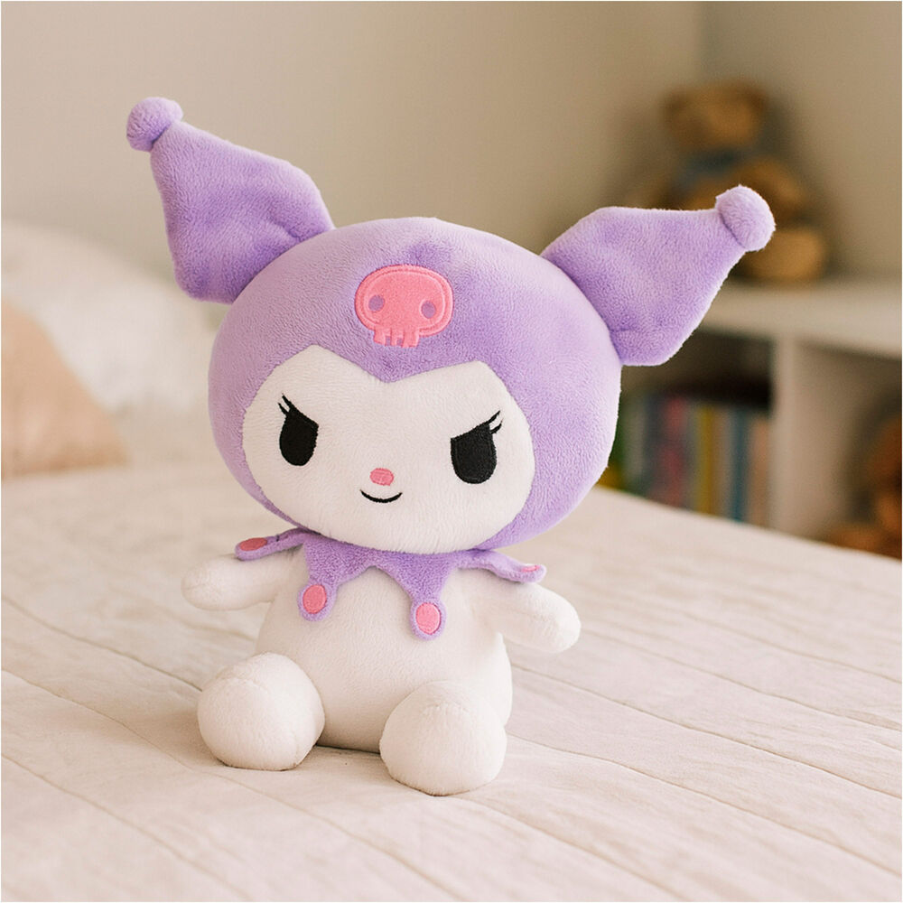 Hello Kitty Kuromi plush toy. 19,5cm