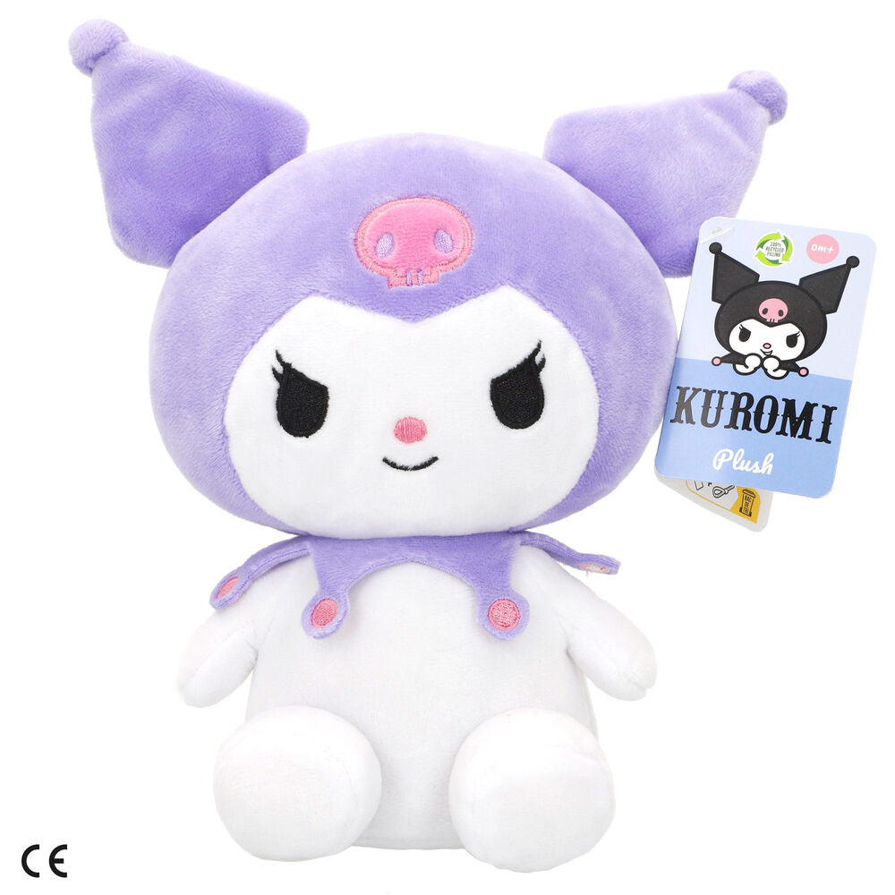 Hello Kitty Kuromi plush toy. 19,5cm