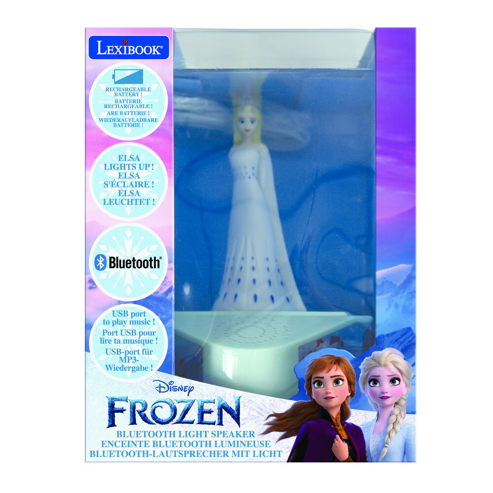 Disney Frozen Elsa Bluetooth Speaker Light Figure