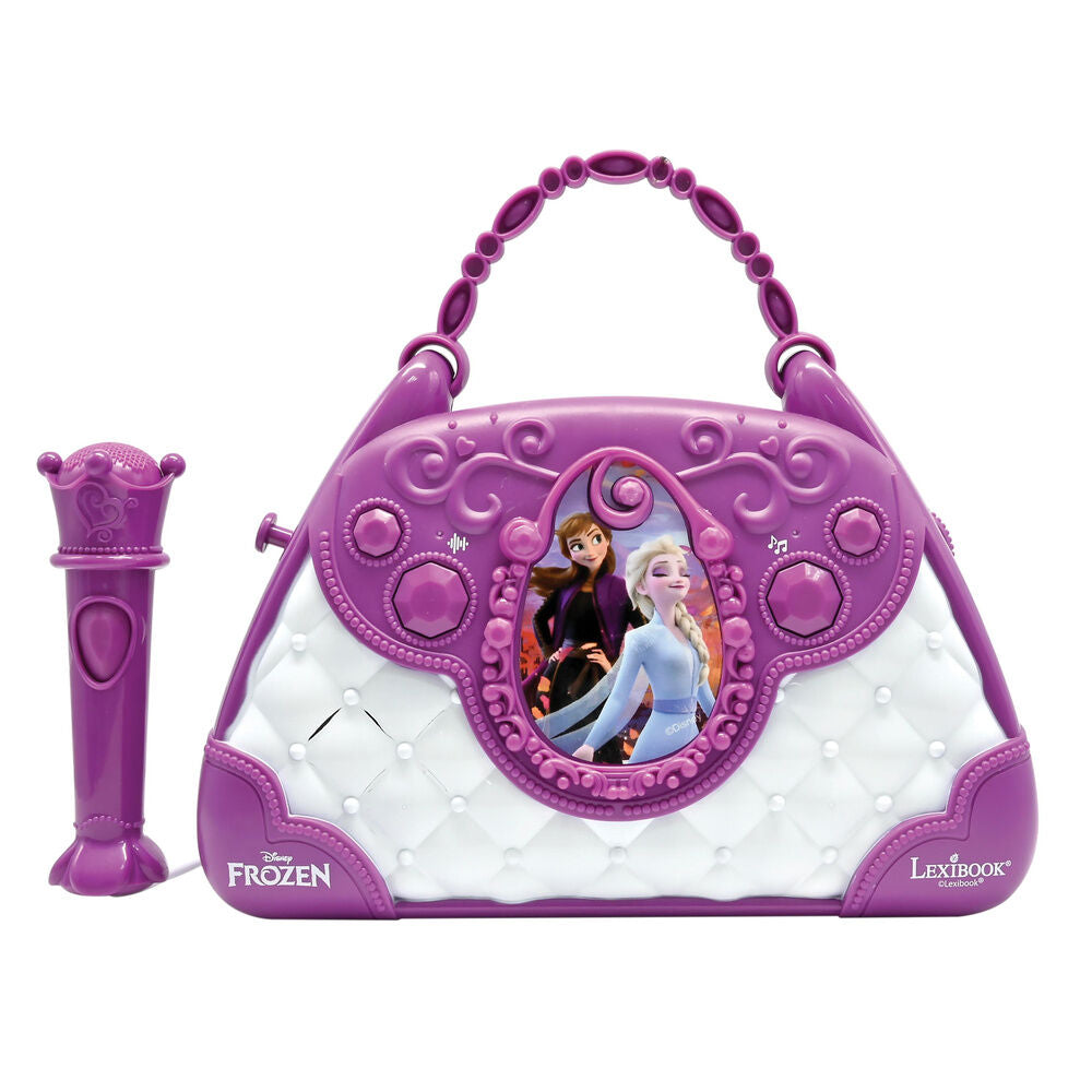 Disney Frozen Karaoke bag with music speaker and microphone