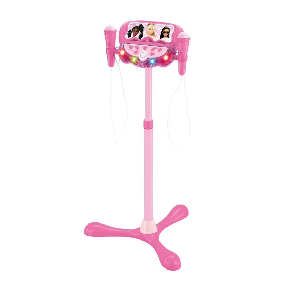 Barbie Adjustable Karaoke Microphone Stand