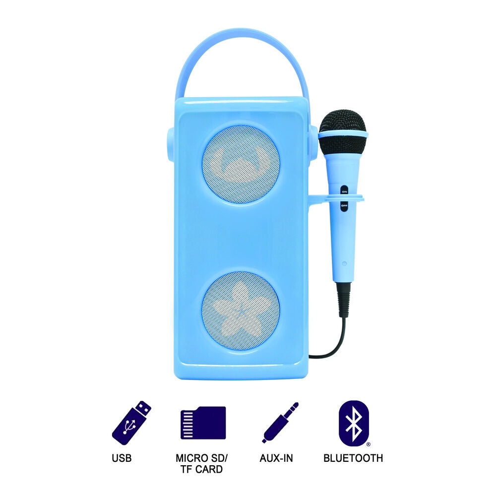 Disney Stitch Illuminated Bluetooth Speaker + Microphone