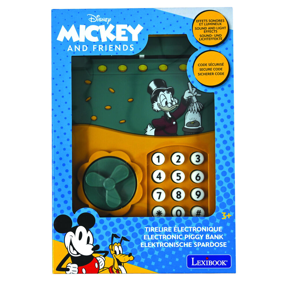 Disney Mickey and Friends Electronic Money Box with Light and sound