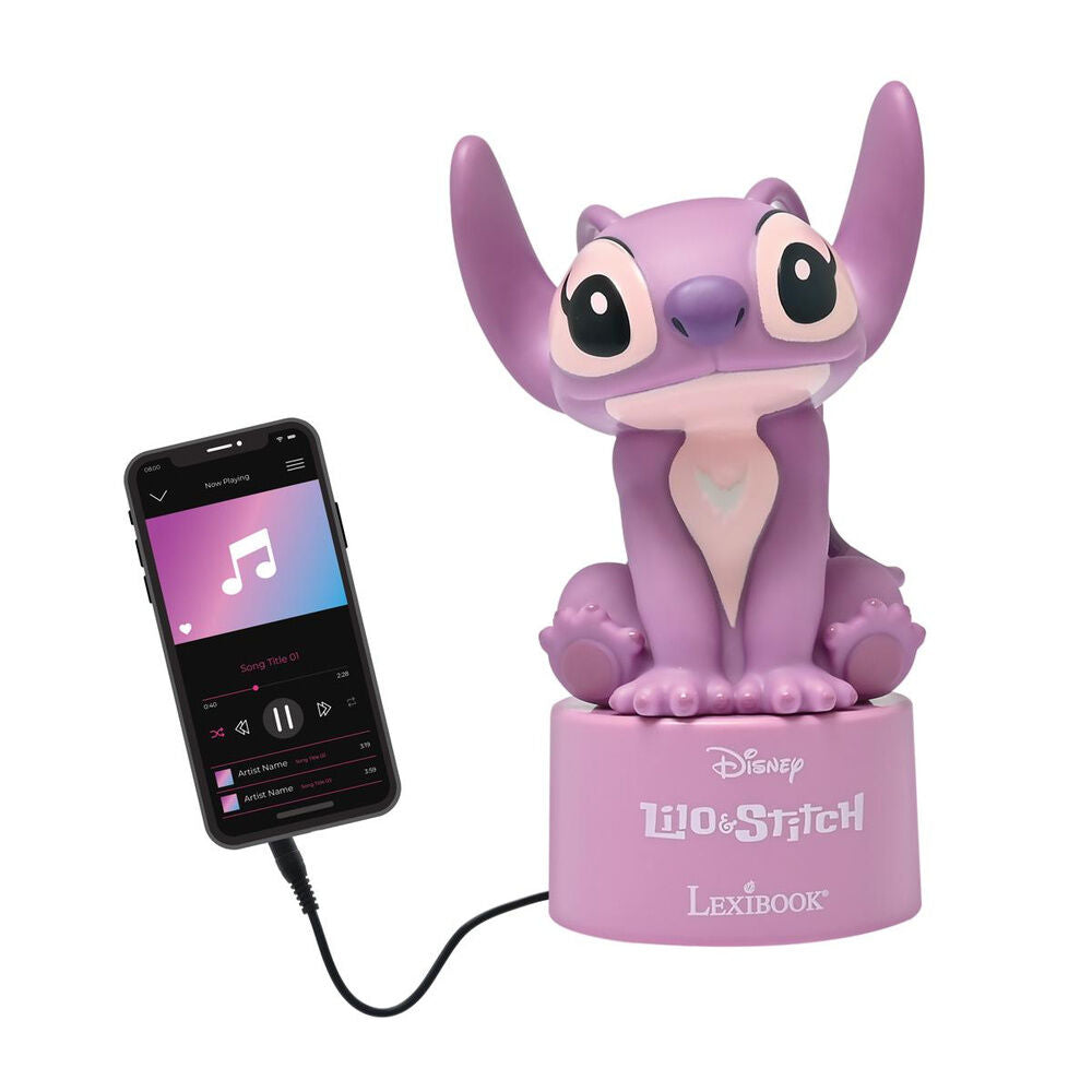 Disney Stitch Angel Night Light Speaker