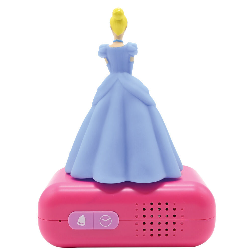Disney Princess Cinderella 3D Night Light Alarm Clock