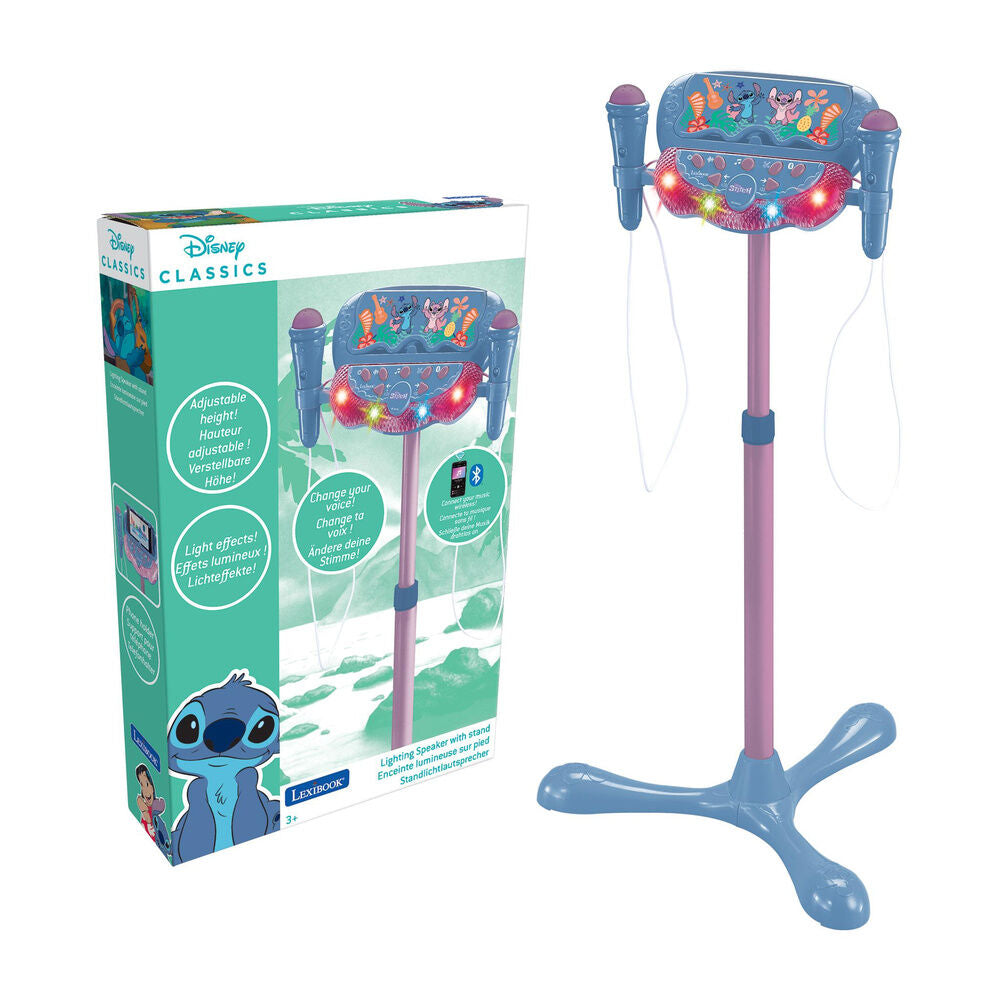 Disney Stitch Adjustable Karaoke Microphone Stand