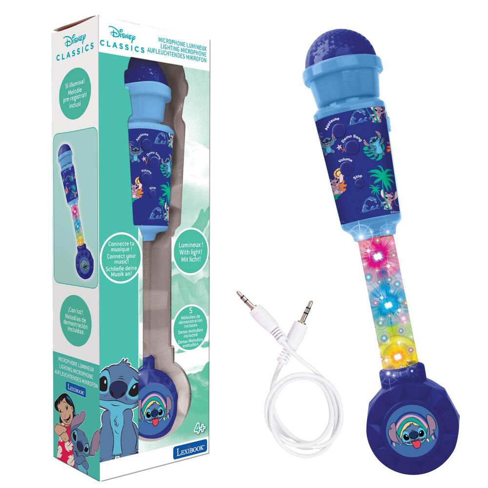 Disney Stitch Illuminated Microphone