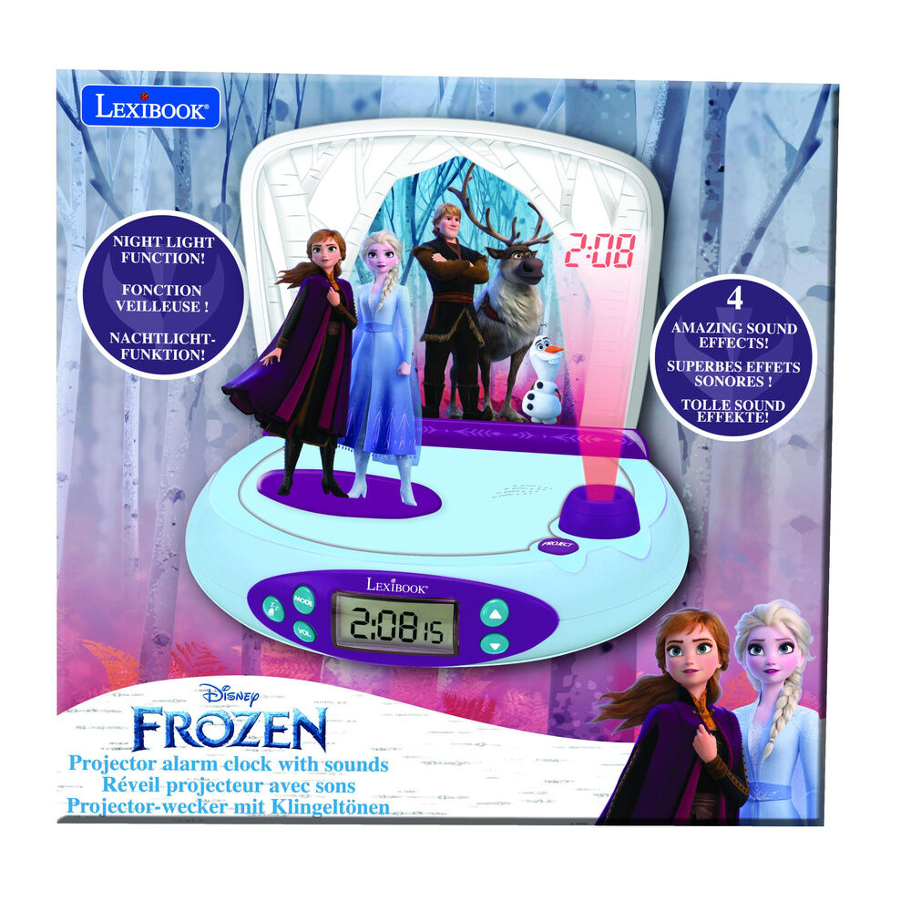 Disney Frozen 3D Projector Alarm Clock