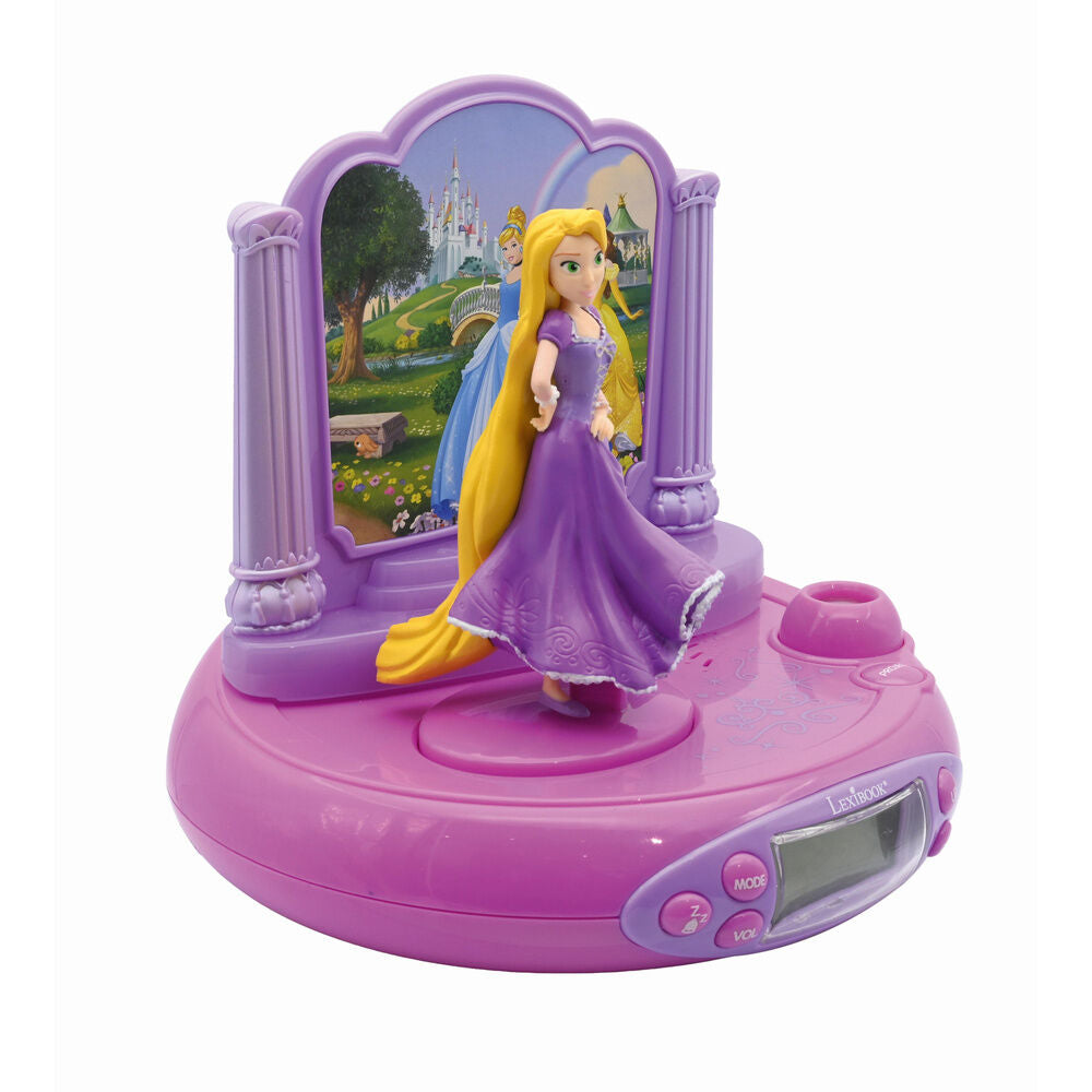 Disney Princess Rapunzel 3D Projector Alarm Clock