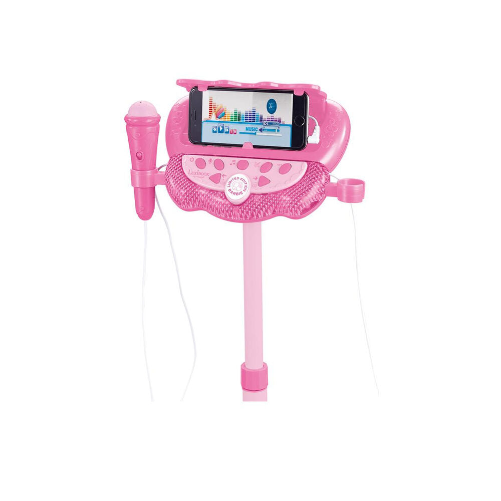Barbie Adjustable Karaoke Microphone Stand