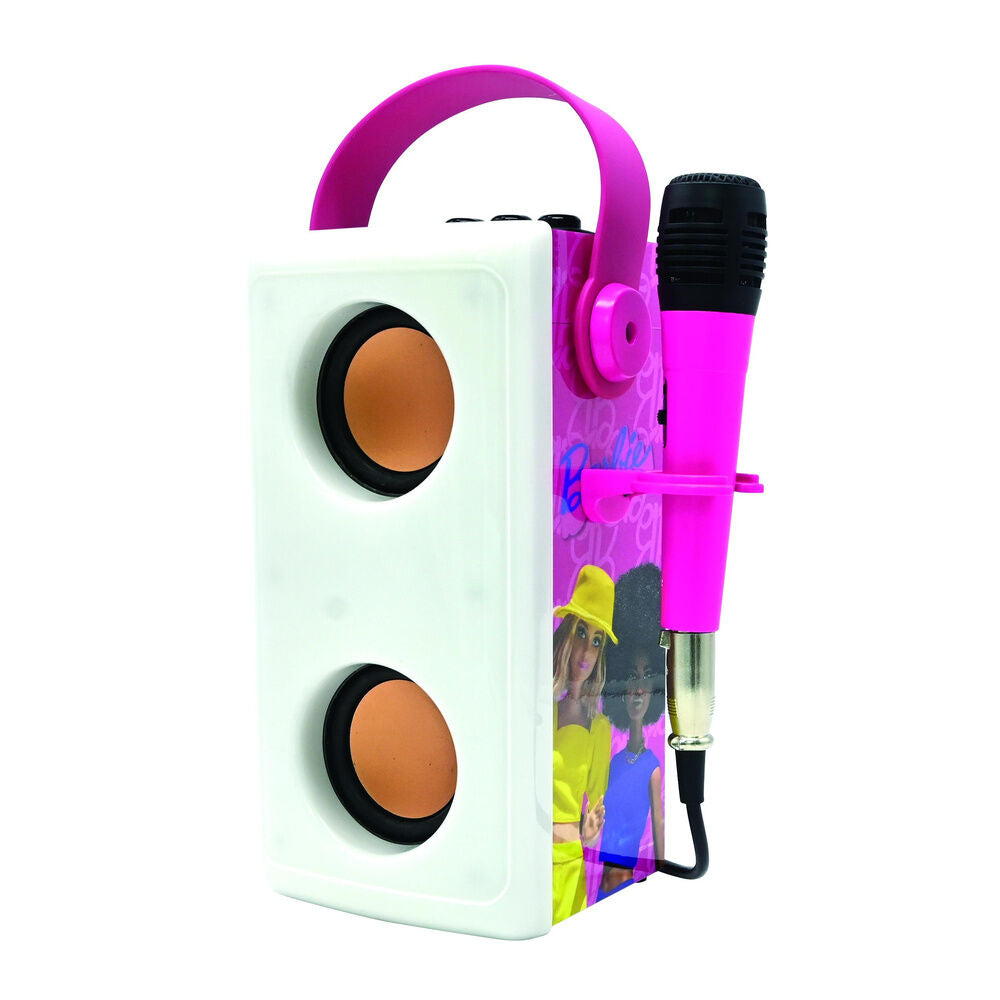 Barbie Illuminated Bluetooth Speaker + Microphone