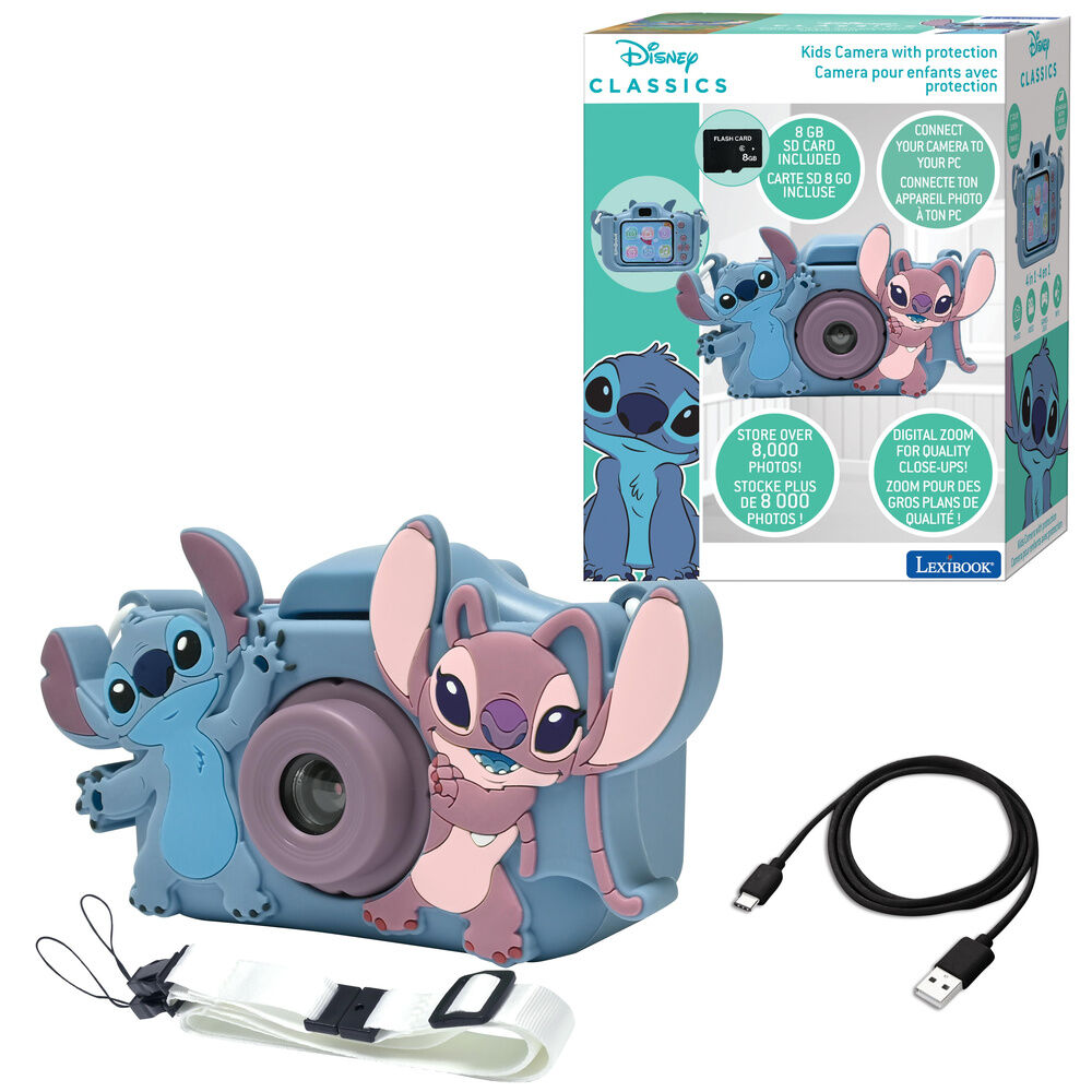 Disney Stitch & Angel Digital Camera with Protection