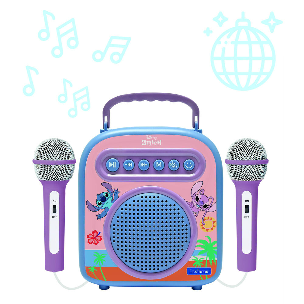 Disney Stitch Bluetooth Speaker + Microphone