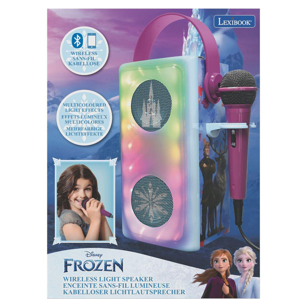 Disney Frozen Illuminated Bluetooth Speaker + Microphone