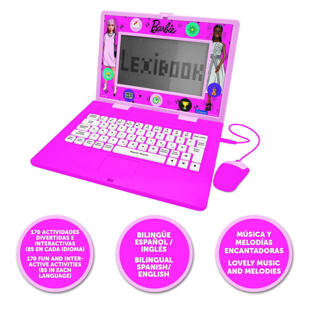 Barbie Bilingual Educational Laptop