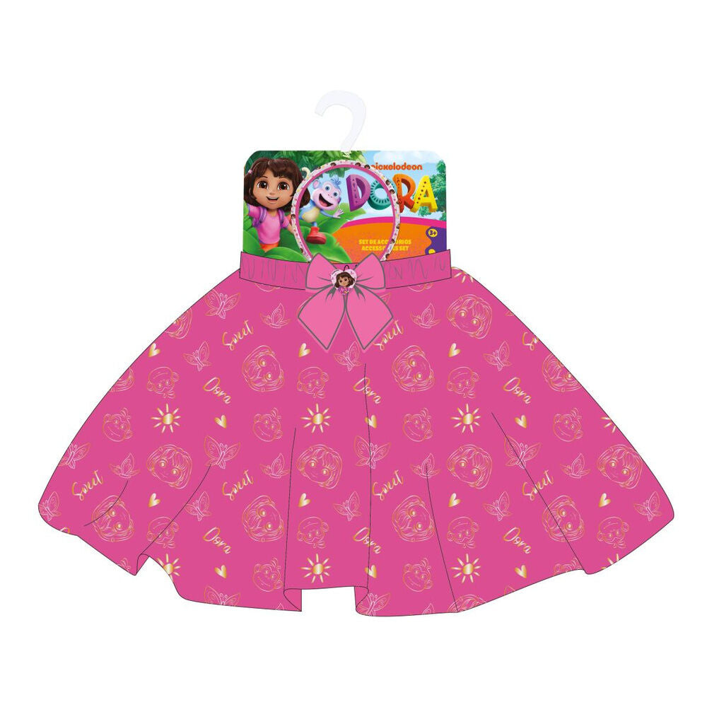 Dora the Explorer diadema + tutu set
