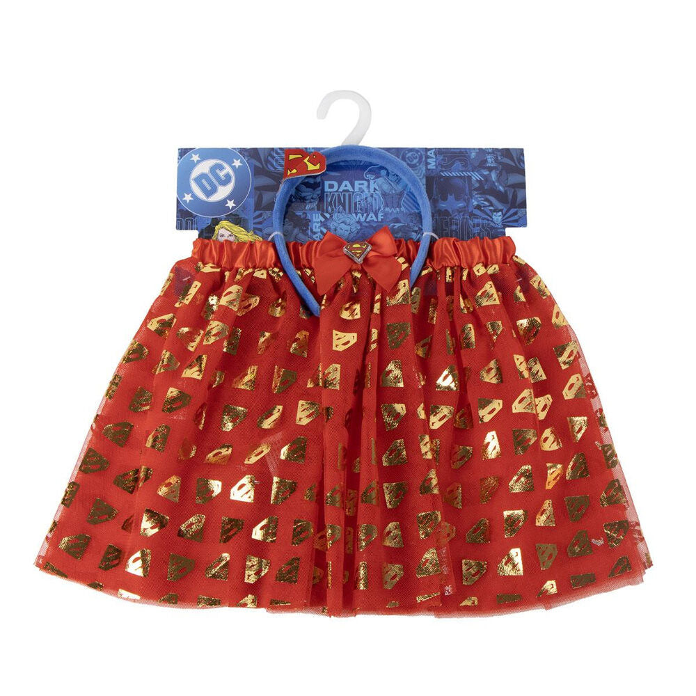 DC Comics Superman diadema + tutu set