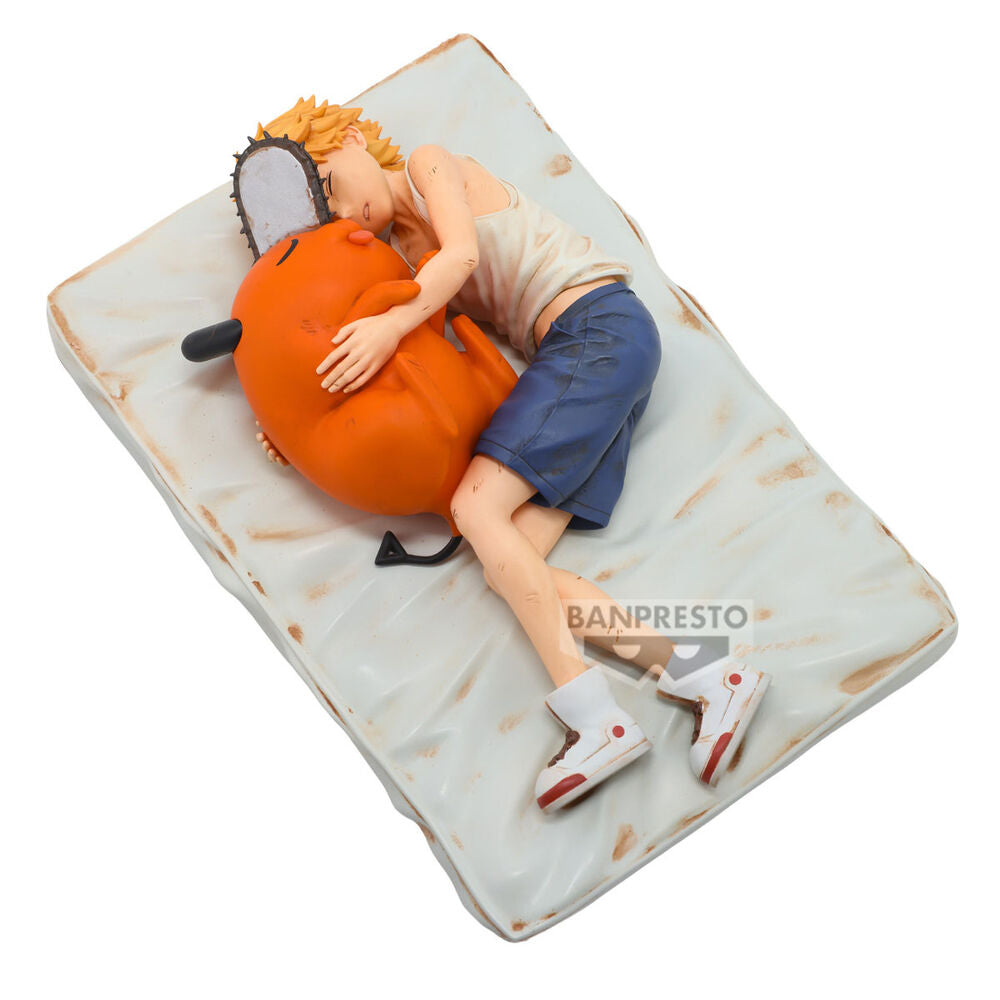 Chainsaw Man Denji & Pochita Break Time figure 14cm