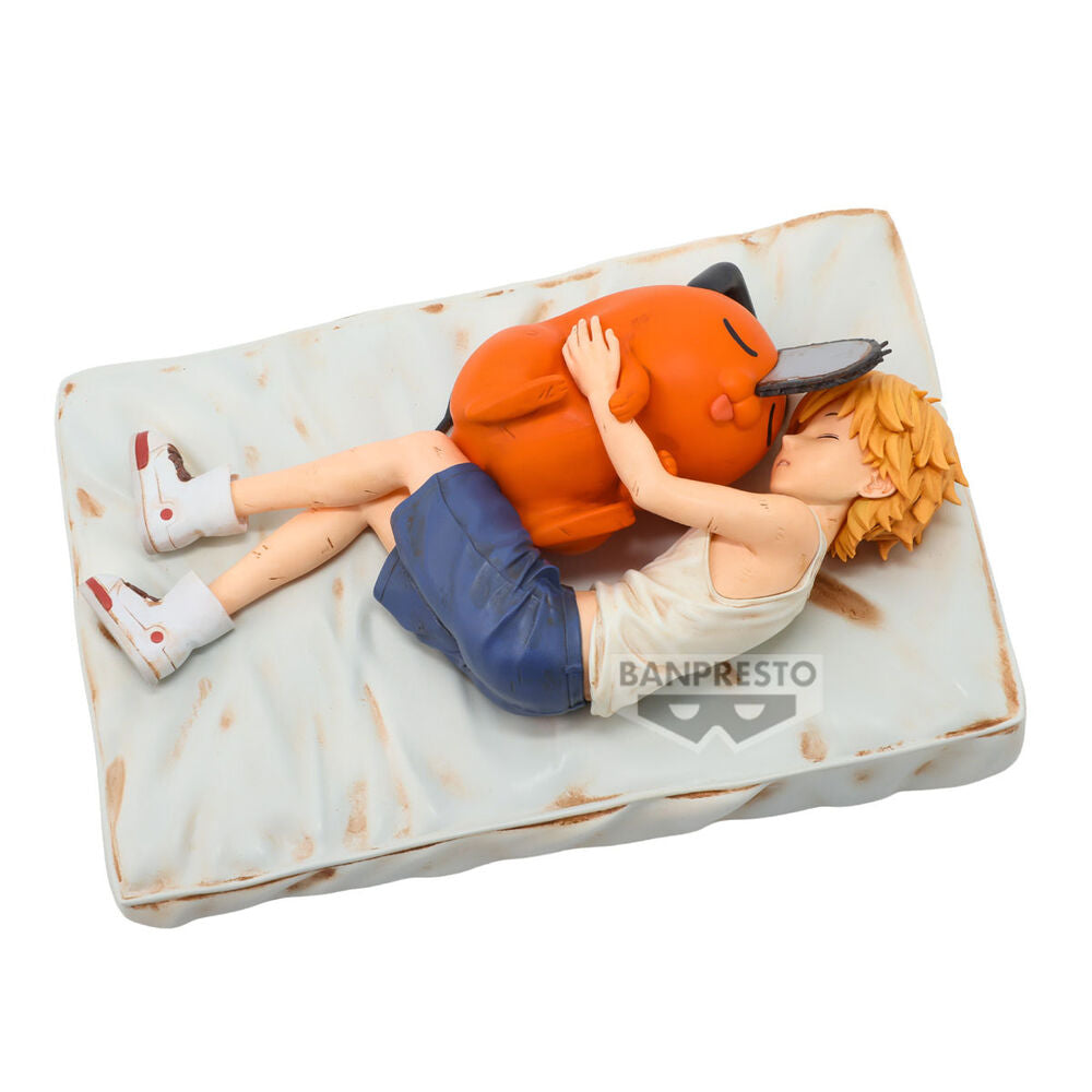 Chainsaw Man Denji & Pochita Break Time figure 14cm