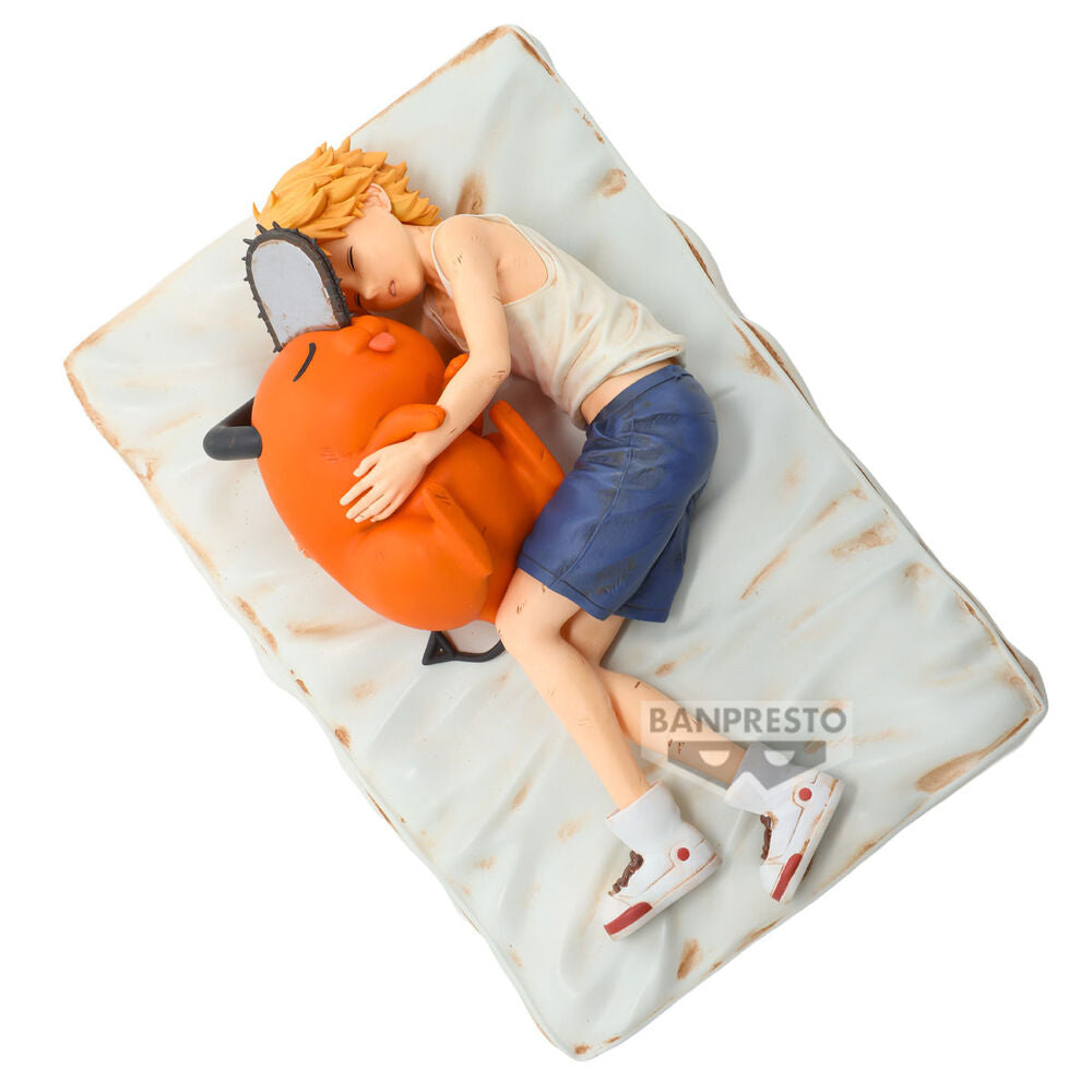 Chainsaw Man Denji & Pochita Break Time figure 14cm