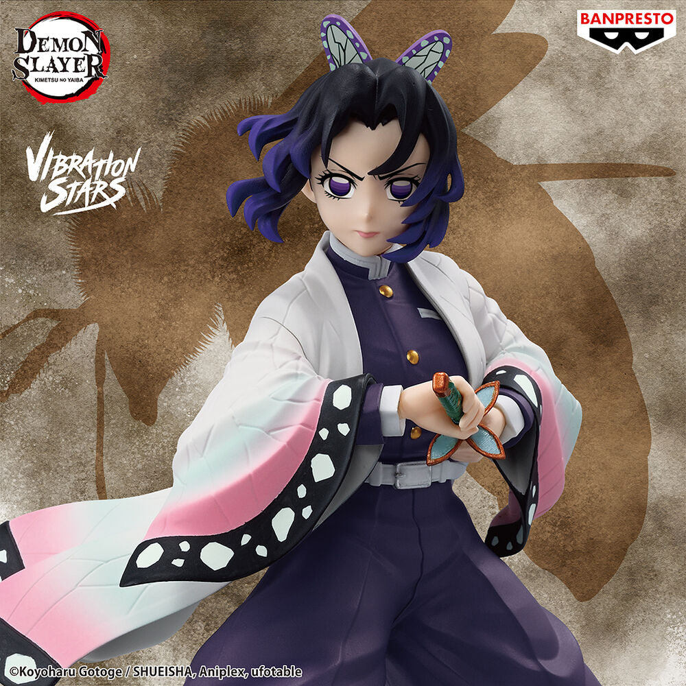 Demon Slayer Kimetsu no Yaiba Shinobu Kocho Vibration Stars figure 14cm