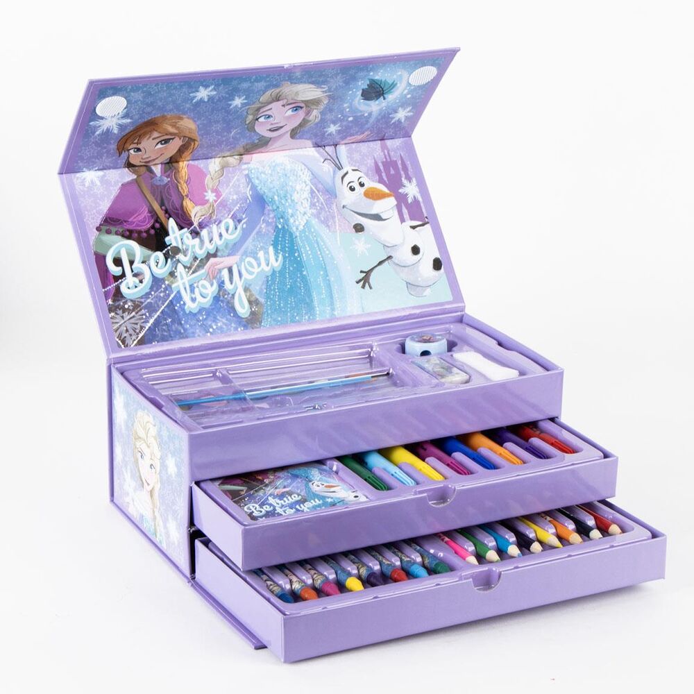 Disney Frozen colouring stationery case