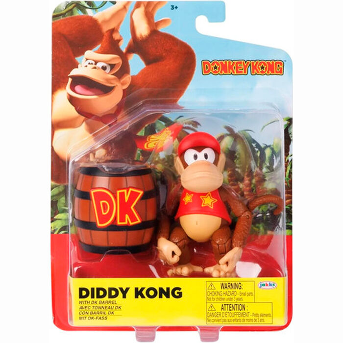 Donkey Kong Diddy Kong figure 10cm
