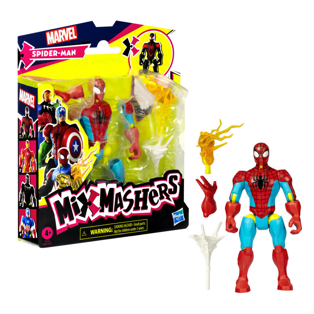 Marvel Mix Mashers Spider-Man figure 12cm