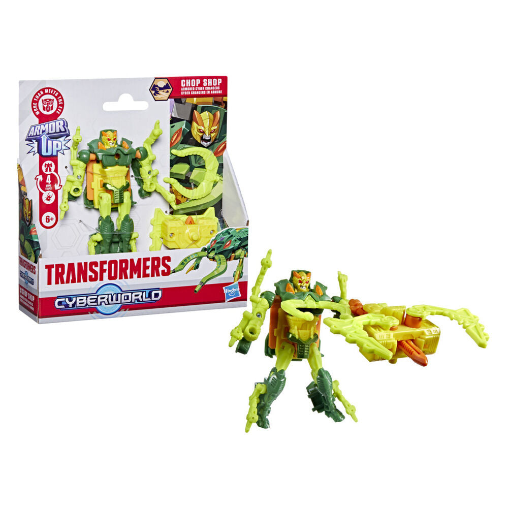 Transformers Cyberworld Chop Shop figure 10cm