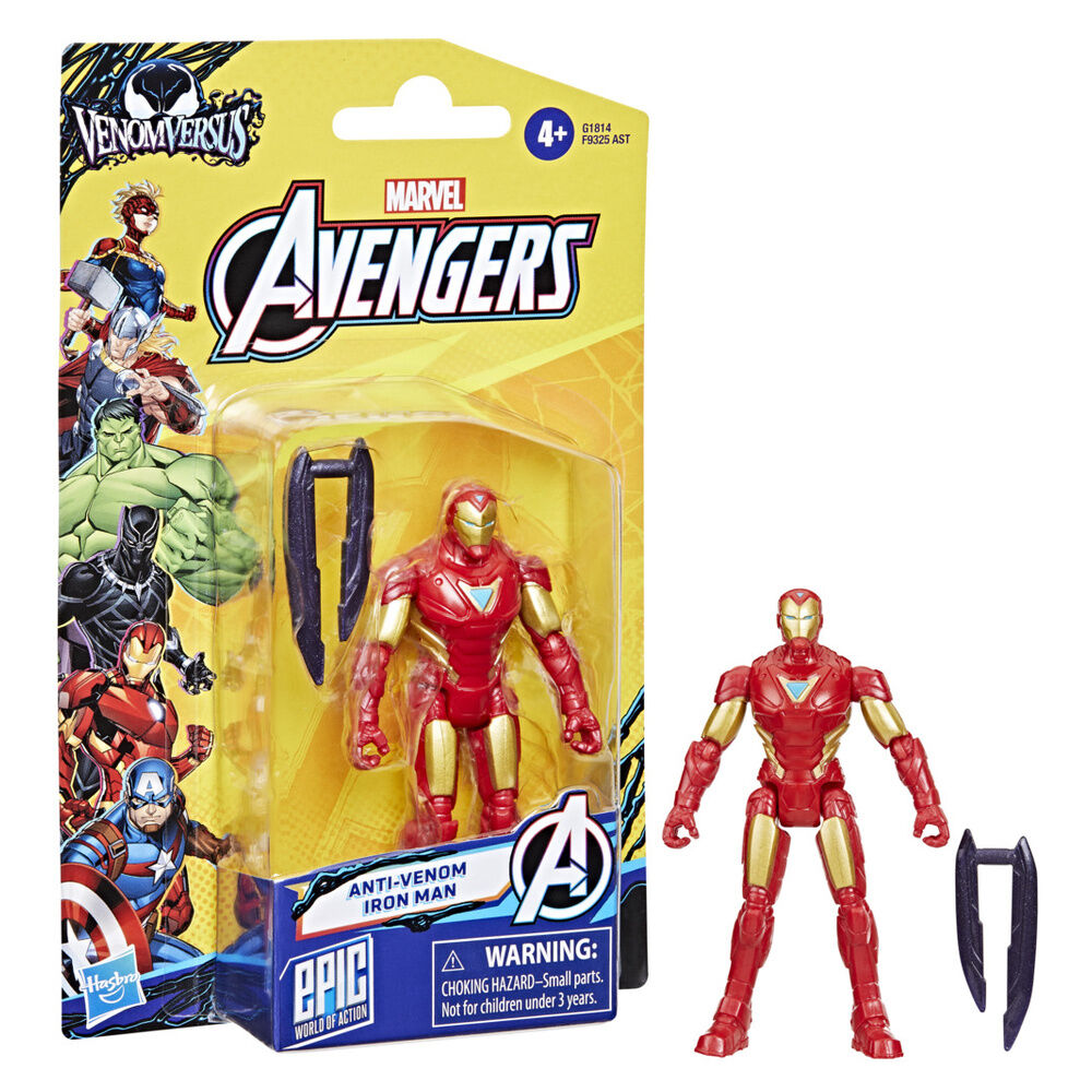 Marvel Avengers Anti-Venom Iron Man figure 10cm