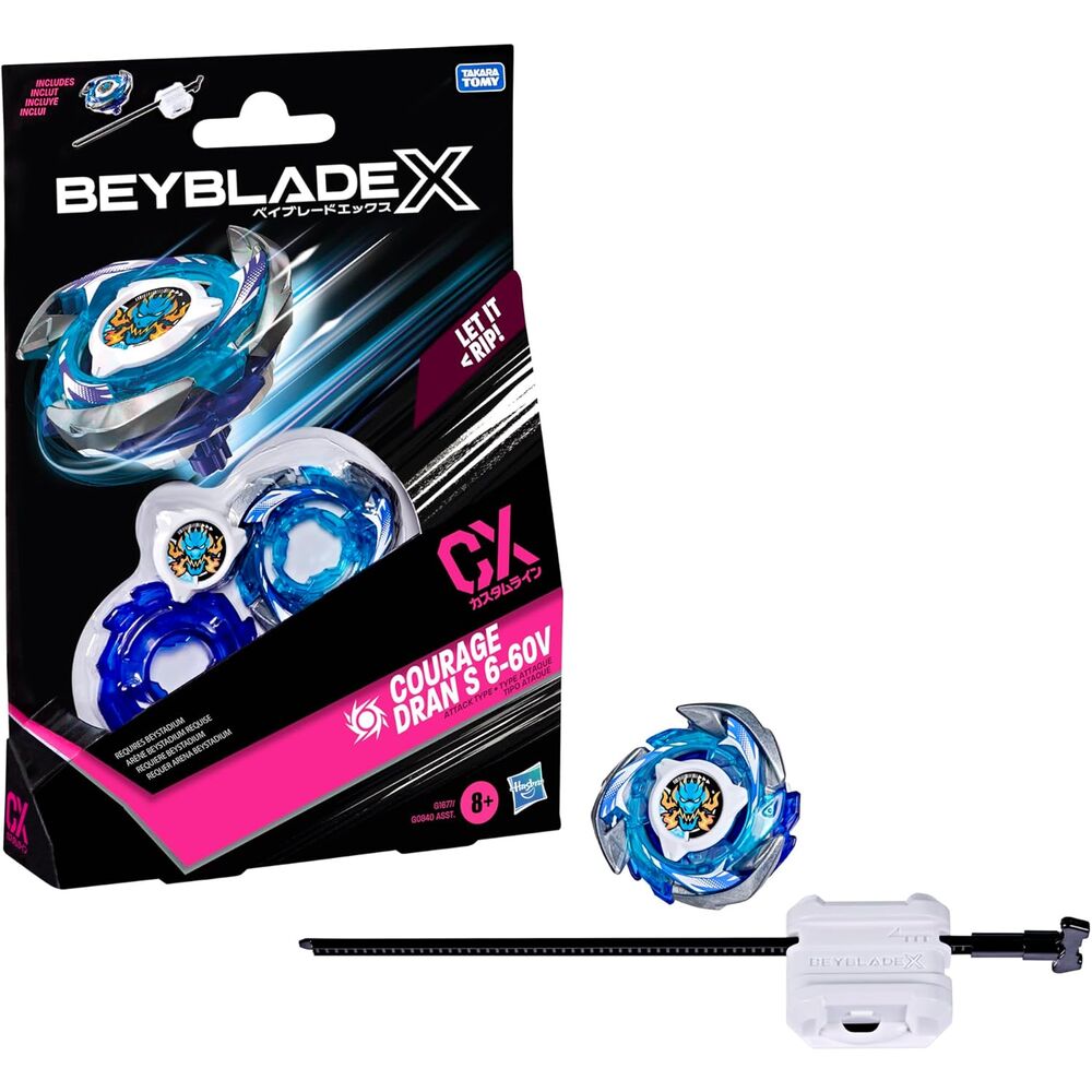 Beyblade X Courage Dran S 6-60V kit game