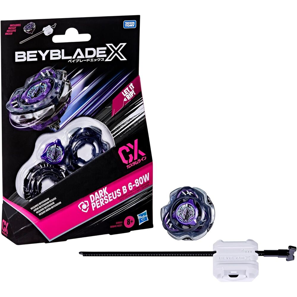 Beyblade X Dark Perseus B 6-80W kit game