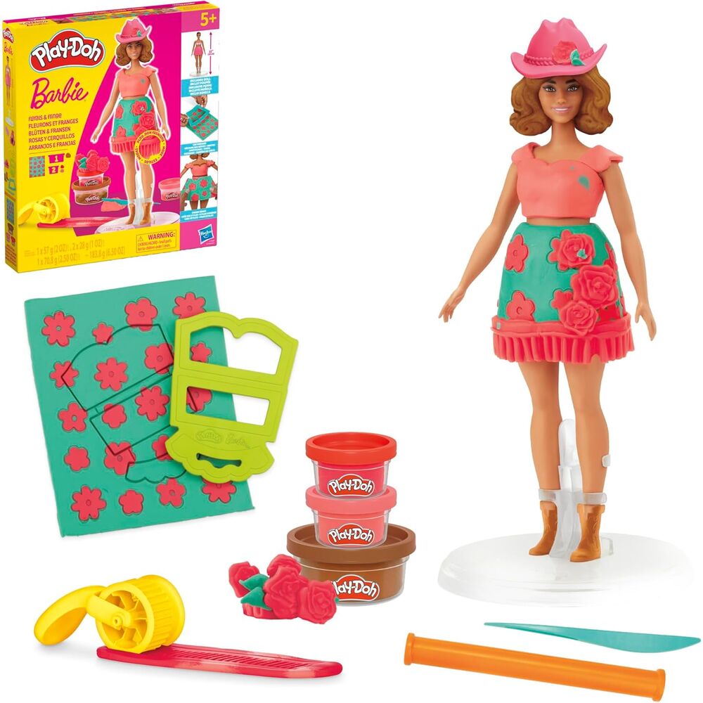 Play-Doh Barbie Florais & Flinge