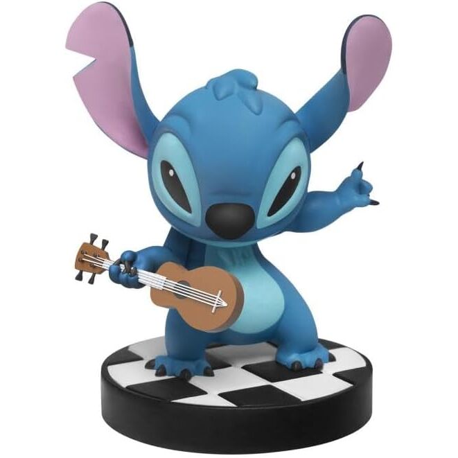 Disney Stitch Hero Box Guitarist Stitch figure 8cm