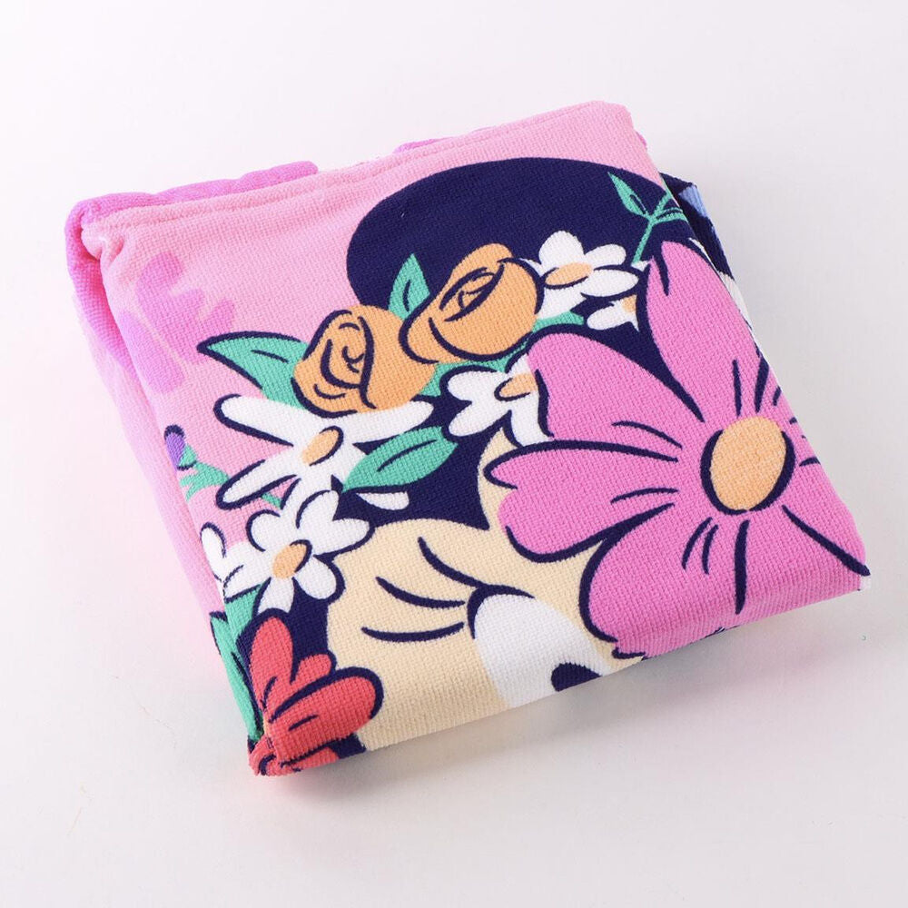 Disney Minnie microfibre poncho beach towel