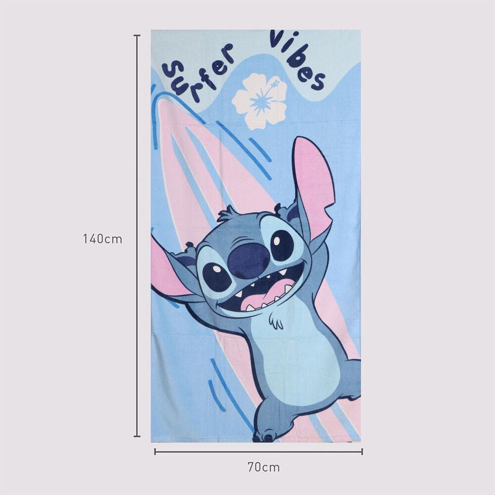 Disney Stitch cotton beach towel