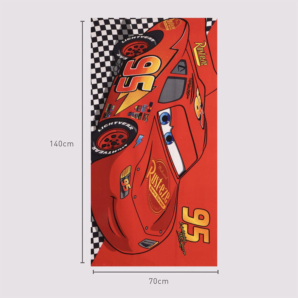 Disney Cars microfibre beach towel