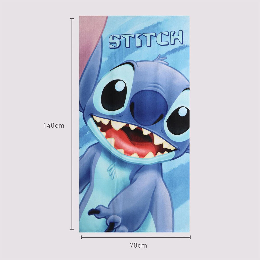 Disney Stitch microfibre beach towel
