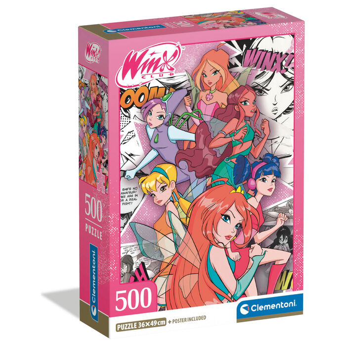 DC Comics Winx puzzle 500pcs