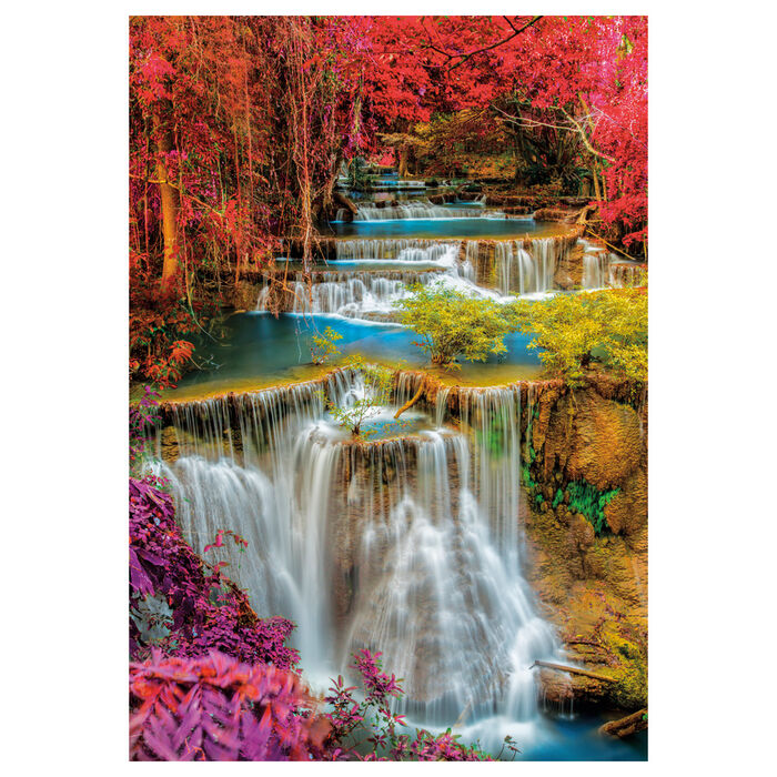 Colorful Thai Falls puzzle 1000pcs