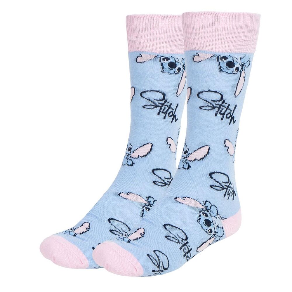 Disney Stitch pack 3 adult socks