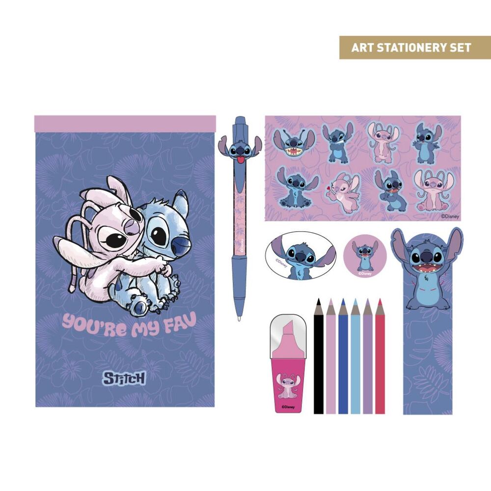 Disney Stitch stationery set